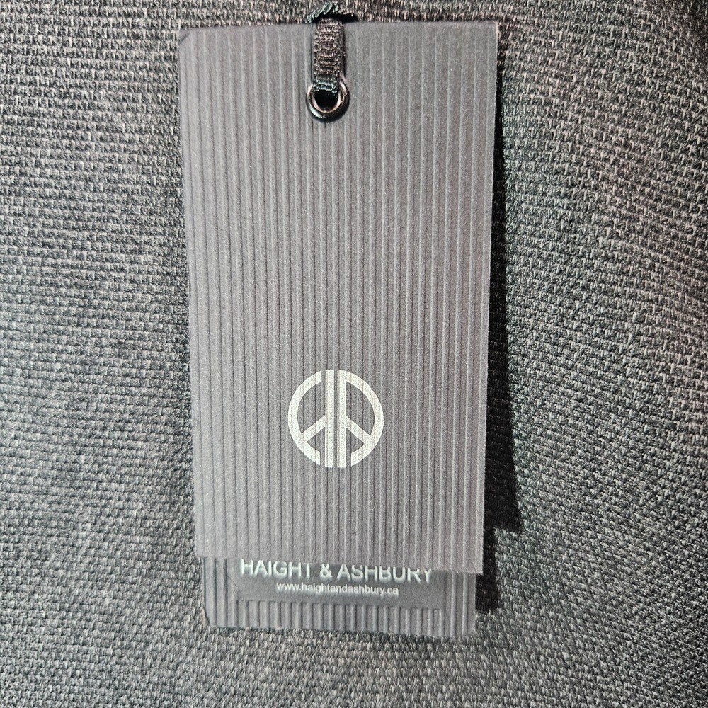 $140 NEW Haight & Ashbury Dress Pants Men 36‎ x 32 Flat Front Gray - Picture 3 of 11